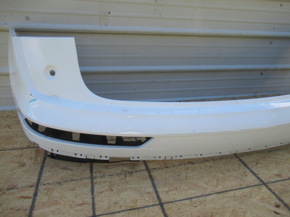 2017-2020 AUDI Q5 REAR BUMPER COVER PANEL PANEL WHITE PLASTIC 80A807385 OEM