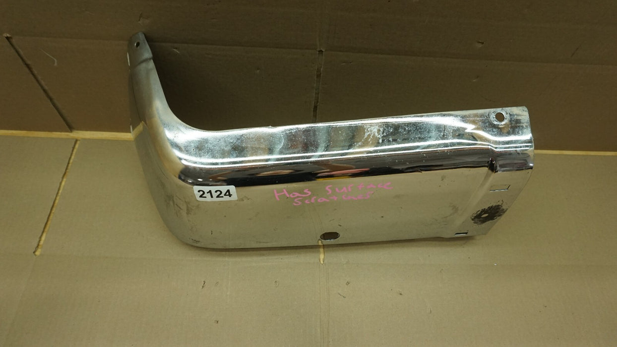 2007-2013 CHEVROLET SILVERADO REAR BUMPER END CAP PASSENGER SIDE OEM 15284306A