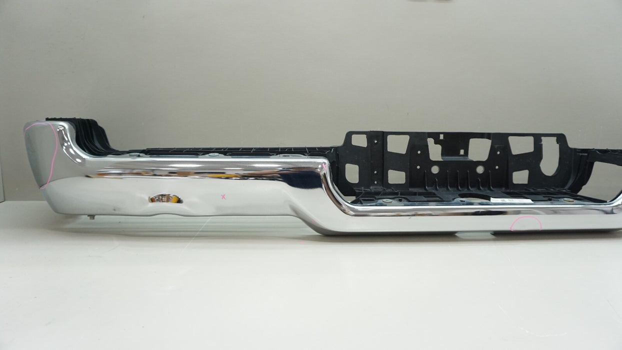 2019-2023 DODGE RAM 1500 REAR CHROME BUMPER COVER OEM 68404443AB