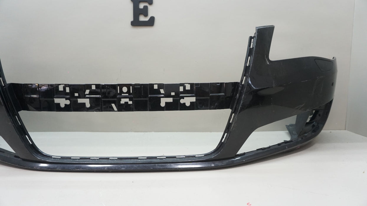 2013-2015 AUDI A8 QUATTRO FRONT BUMPER COVER PANEL PLASTIC 4H0807437 13 14 OEM