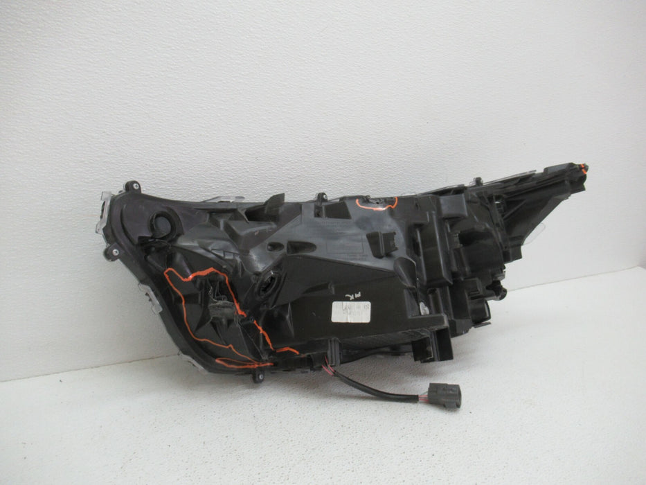 2019 2020 TOYOTA RAV4 PASSENGER RIGHT HEADLIGHT BLACK HOUSING LED HEAD LAMP OEM