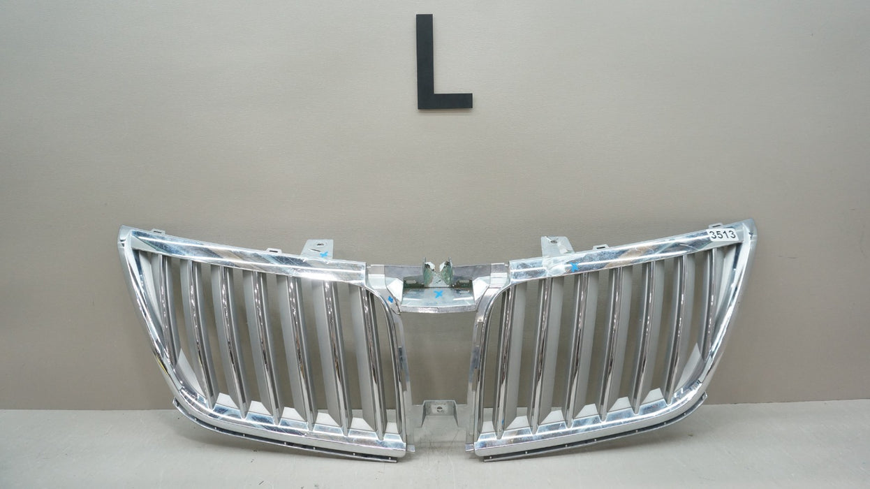 2009-2012 LINCOLN MKS FRONT RADIATOR GRILLE CHROME OEM AA5J-8150-AAW