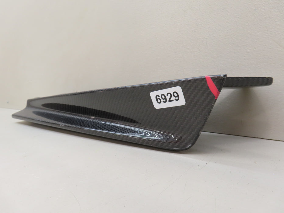 BMW M3 M4 REAR RIGHT PASSENGER DIFFUSER SPLITTER BUMPER CARBON FIBER OEM