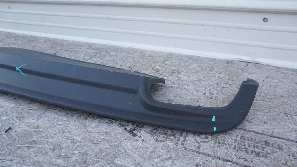 2017-2018 AUDI A6 REAR LOWER BUMPER COVER PANEL VALANCE OEM 4G0807521T