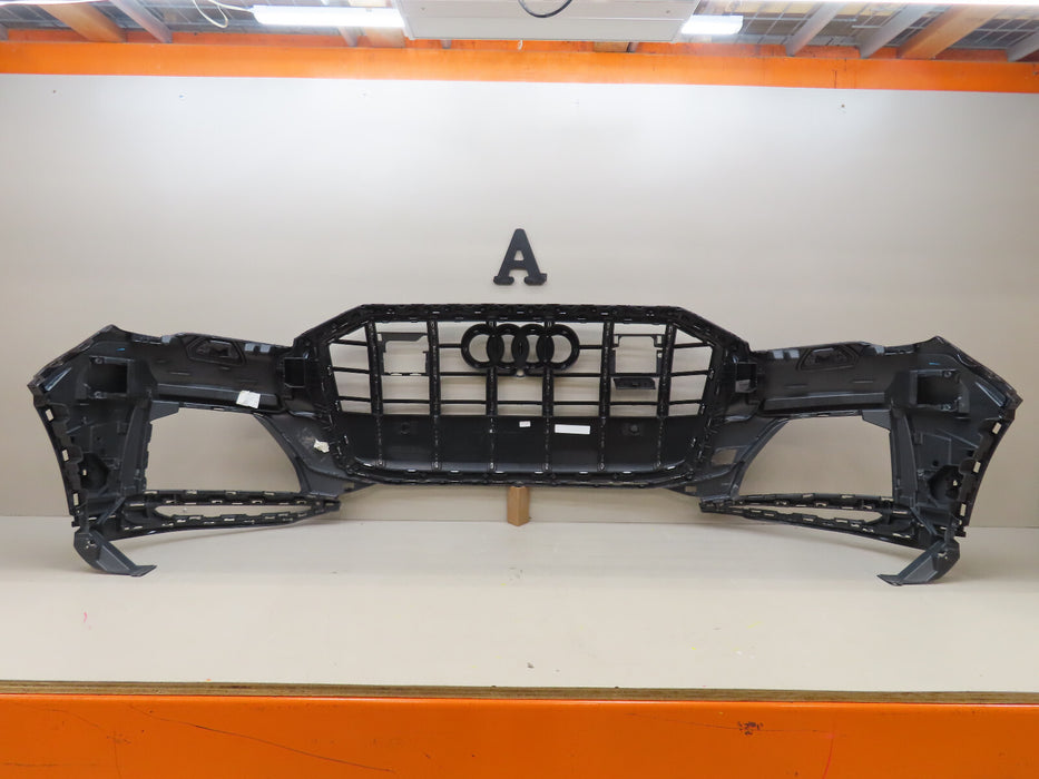 2020-2022 AUDI SQ7 FRONT BUMPER COVER W/GRILL OEM