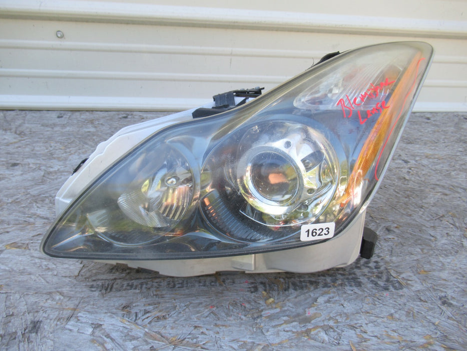 2011-2015 INFINITI Q60 G37 FRONT LEFT DRIVER SIDE HEADLIGHT XENON LIGHT LAMP OEM