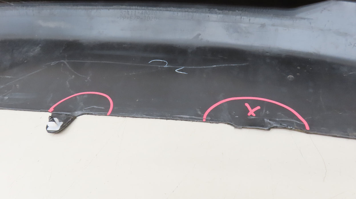 2021-2022 TOYOTA VENZA FRONT LOWER BUMPER COVER OEM 52411-48070