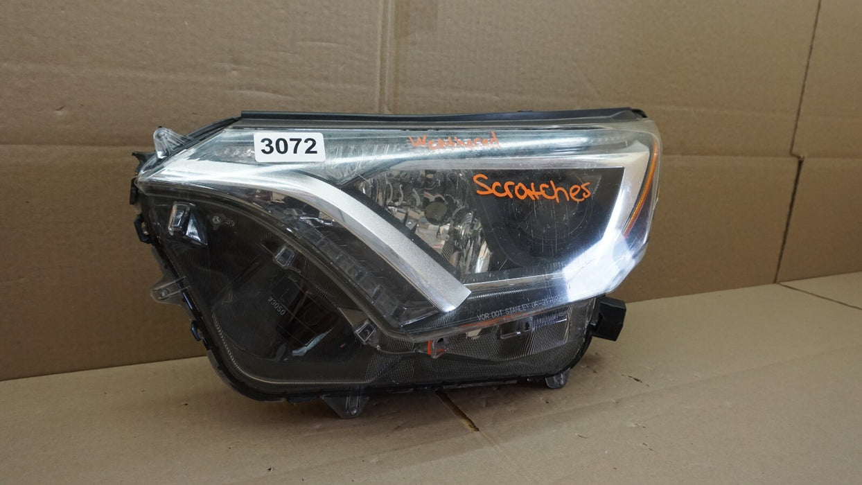 2017-2018 TOYOTA RAV-4 RAV4 FRONT DRIVER SIDE HEADLIGHT HEAD HALOGEN LAMP OEM