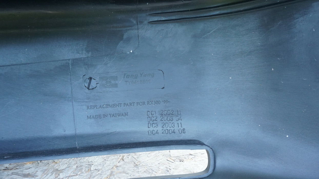 1999-2003 LEXUS RX300 FRONT BUMPER COVER PANEL PLASTIC 99 01 02 03 AFTERMARKET