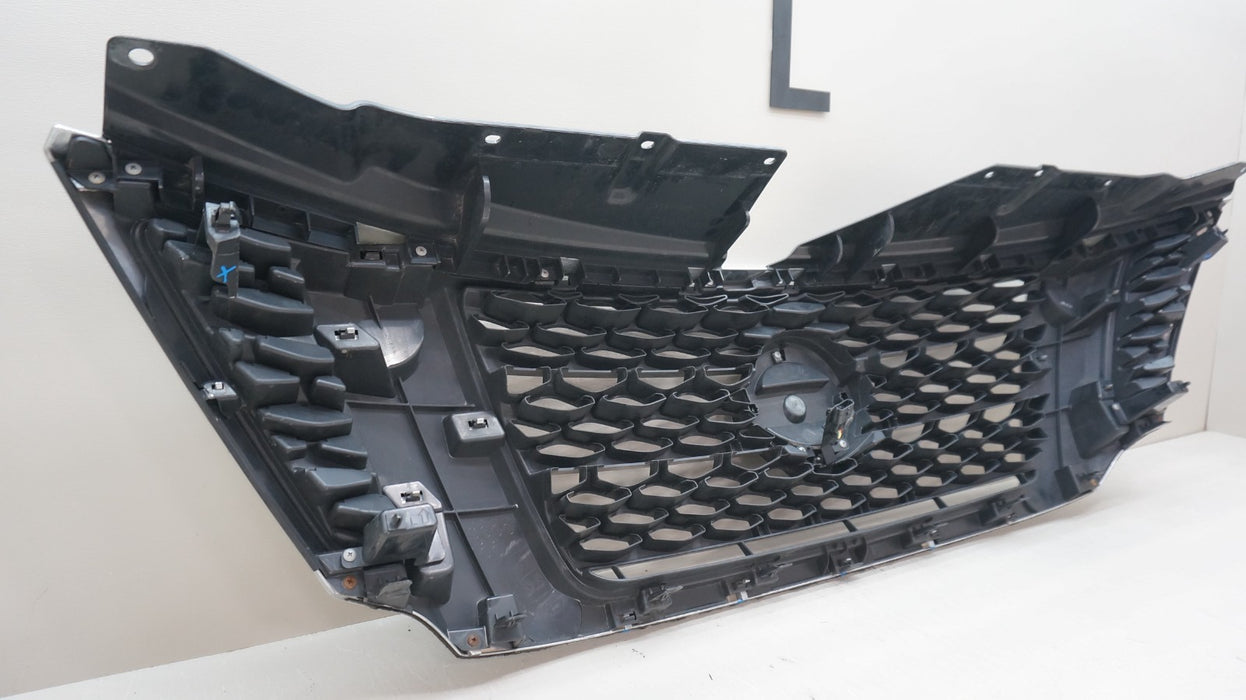 2017-2020 NISSAN ARMADA FRONT UPPER CHROME GRILLE W/CAMERA OEM 62310-5ZW0A