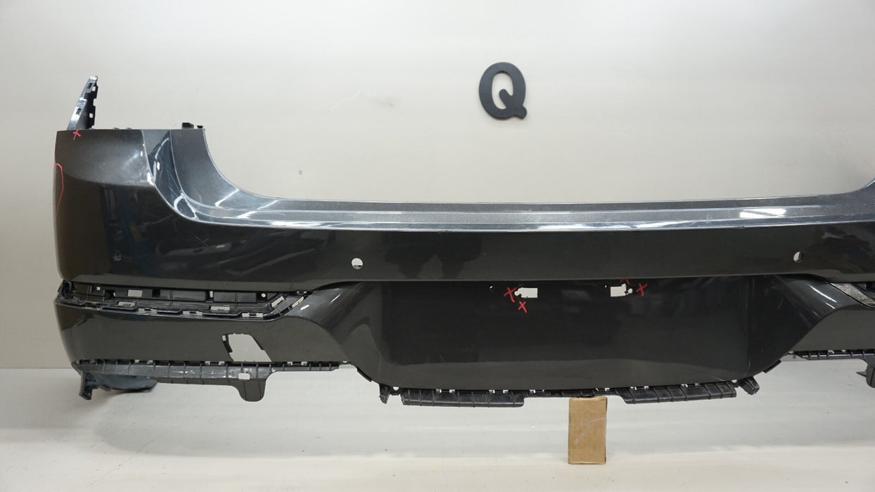 2020-2022 GENESIS GV80 REAR BUMPER COVER W/ SENSOR HOLES OEM
