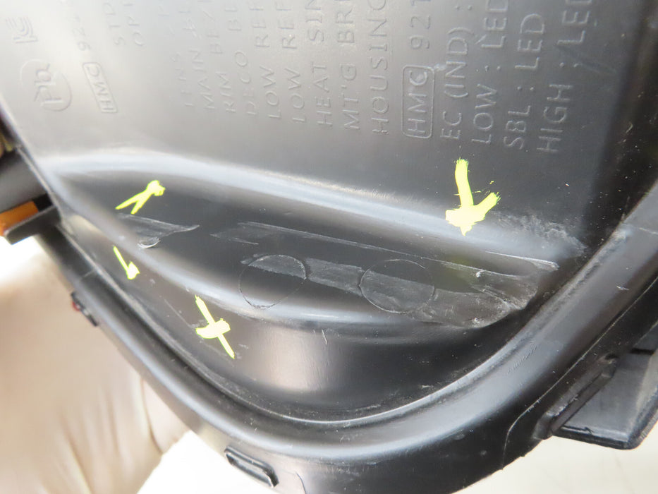 ..2022-2024 HYUNDAI TUCSON FRONT RIGHT PASSENGER SIDE HEADLIGHT LED OEM