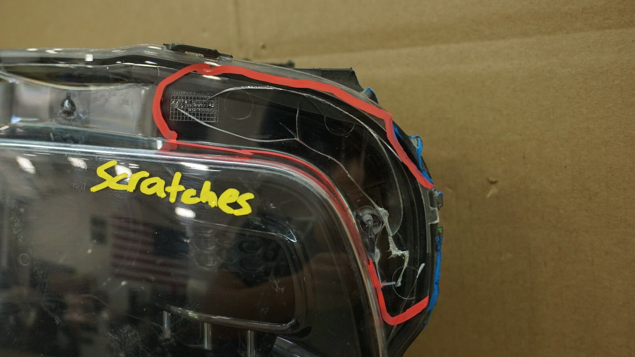 2014-2018 JEEP CHEROKEE FRONT RIGHT PASSENGER  SIDE HEADLIGHT HALOGEN OEM