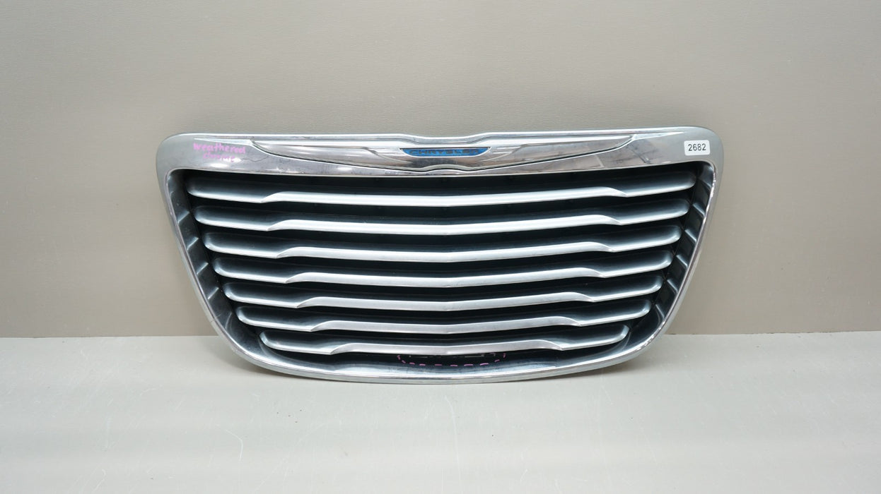 2011-2014 CHRYSLER 300 300C FRONT BUMPER RADIATOR CHROME GRILLE OEM