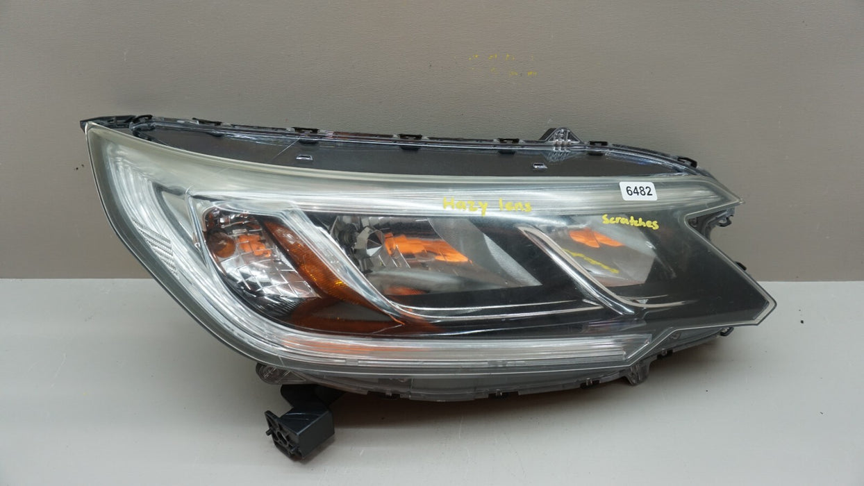 2015-2016 HONDA CRV FRONT RH RIGHT PASSENGER SIDE HALOGEN HEADLIGHT OEM