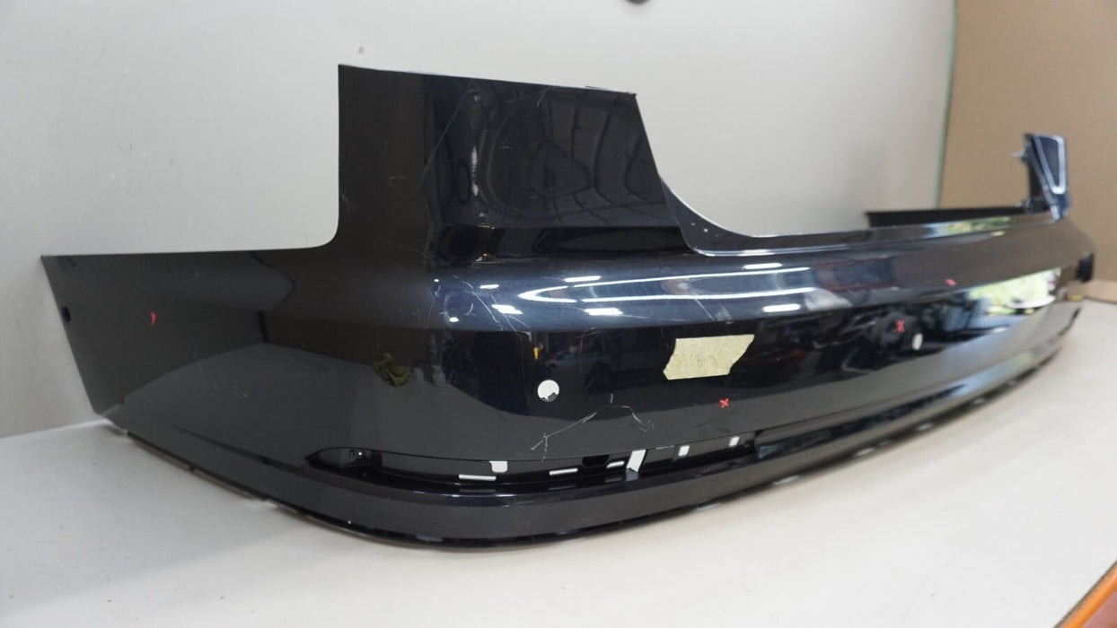 2019-2020 AUDI A8 QUATTRO REAR BUMPER COVER PANEL W/ SENSOR HOLE OEM 4N0807511