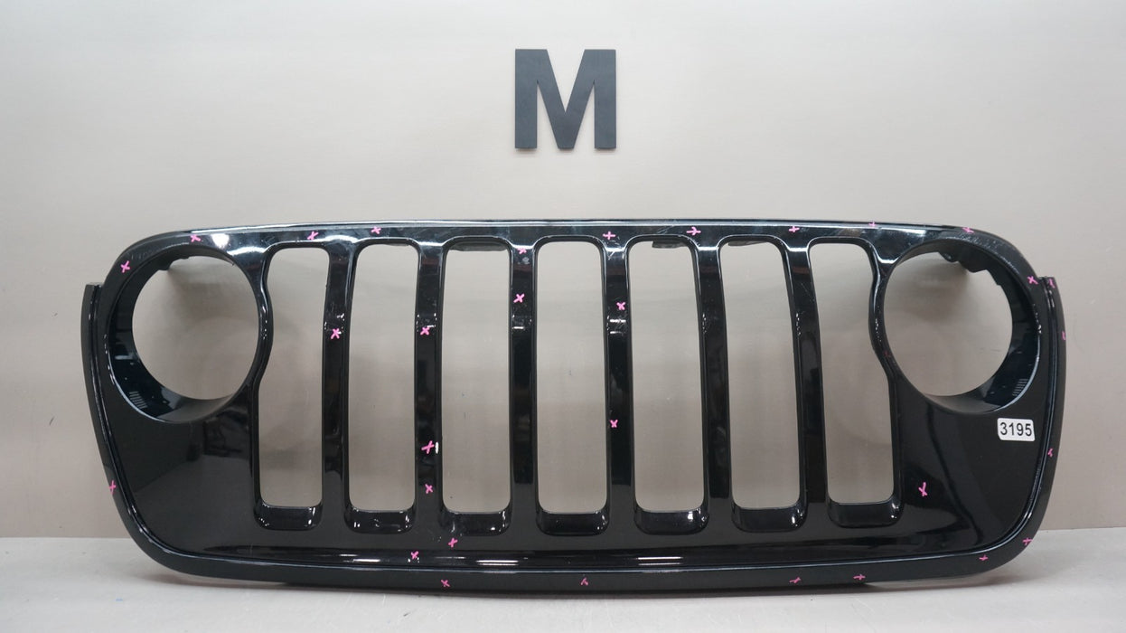 2018-2026 JEEP WRANGLER GLADIATOR FRONT UPPER GRILLE GRILL OEM 68342087AA