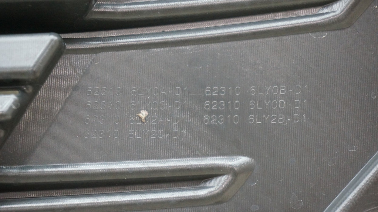 2024-2025 NISSAN SENTRA FRONT BUMPER RADIATOR GRILLE OEM 6220A6LY0A