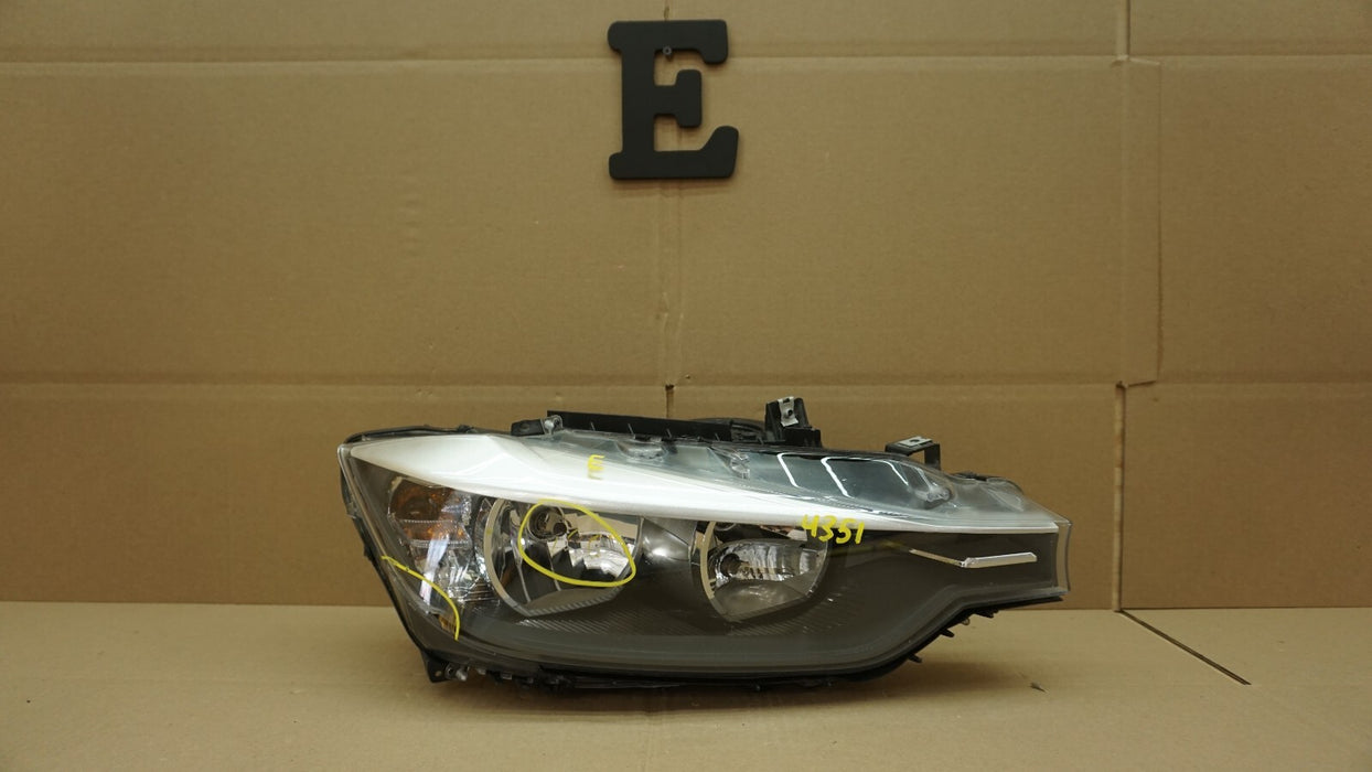 2012-2015 BMW 3 SERIES FRONT RIGHT PASSENGER SIDE HEADLIGHT HALOGEN AFTERMARKET