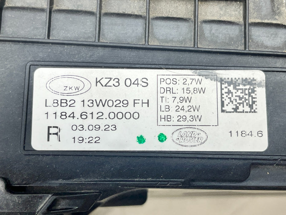 2020-2026 LAND ROVER DEFENDER LED RIGHT PASSENGER HEADLIGHT OEM LR133097