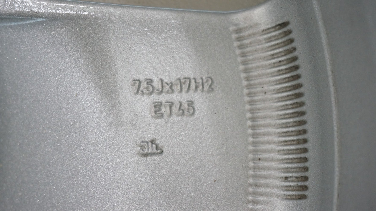 2002-2011 AUDI A4 WHEEL ALLOY RIM ALUMINUM 17X7.5 OEM