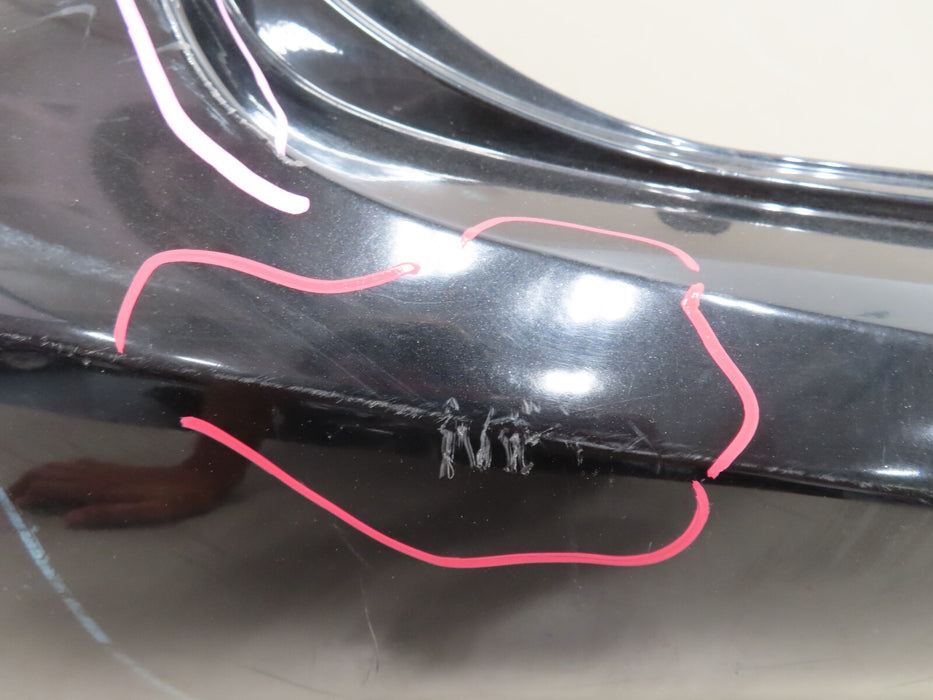 2014-2016 KIA FORTE EX LX 4DR SEDAN REAR BUMPER COVER PANEL OEM 86611-A7000