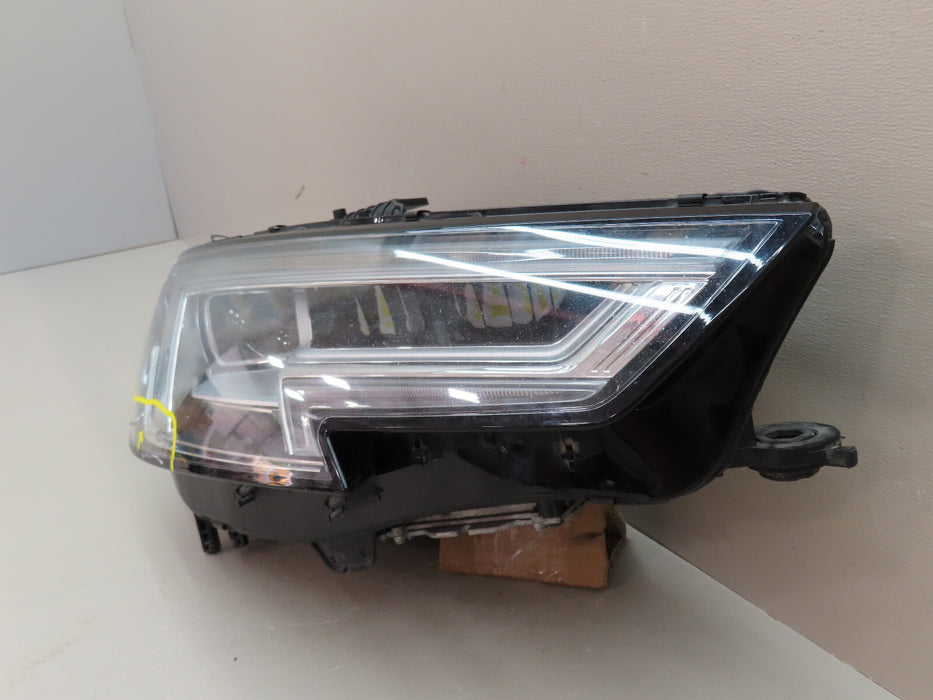 2017 2018 2019 AUDI A4 S4 FRONT RIGHT PASSENGER HEADLIGHT FULL LED OEM