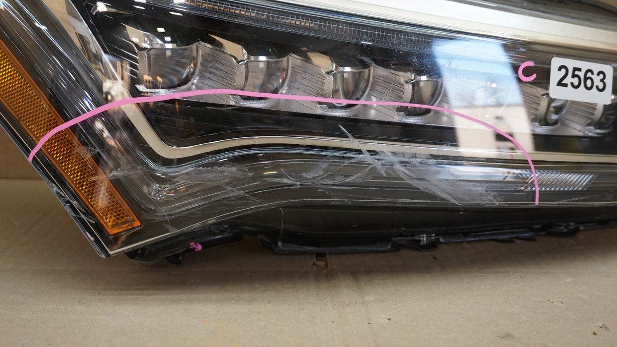 2019-2020 ACURA RDX FRONT RIGHT PASSENGERS SIDE LED HEADLIGHT OEM *PARTS ONLY*