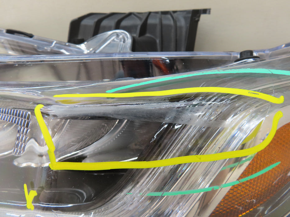 2018-2020 HONDA ACCORD FRONT LEFT DRIVER SIDE HEADLIGHT FULL LED OEM