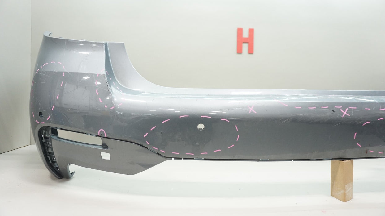 2017-2020 BMW 5 SERIES 530I 540I M550I REAR BUMPER COVER PANEL OEM