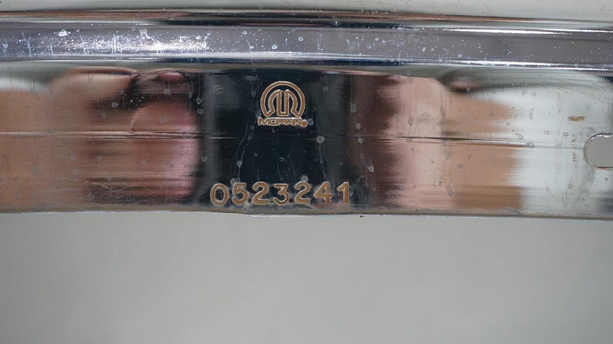 2025-2026 DODGE RAM 1500 FRONT CHROME METAL BUMPER COVER 7GB361Z0AA OEM