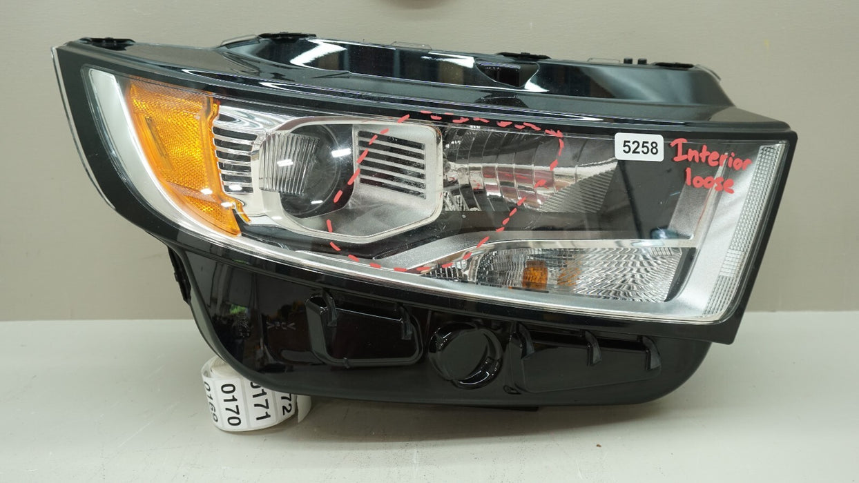 2015-2018 FORD EDGE FRONT RIGHT PASSENGERS SIDE HALOGEN HEADLIGHT OEM
