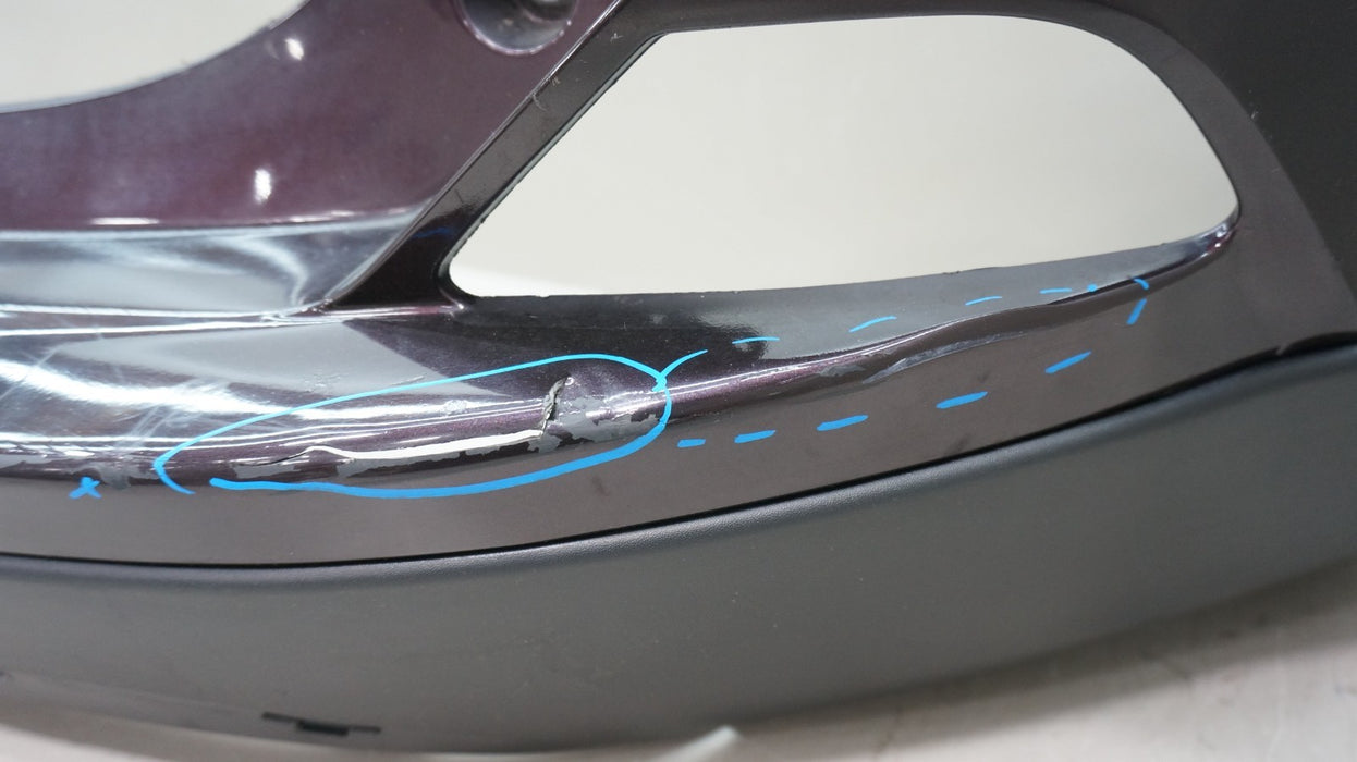 2016-2018 TOYOTA RAV4 REAR UPPER BUMPER COVER PANEL OEM