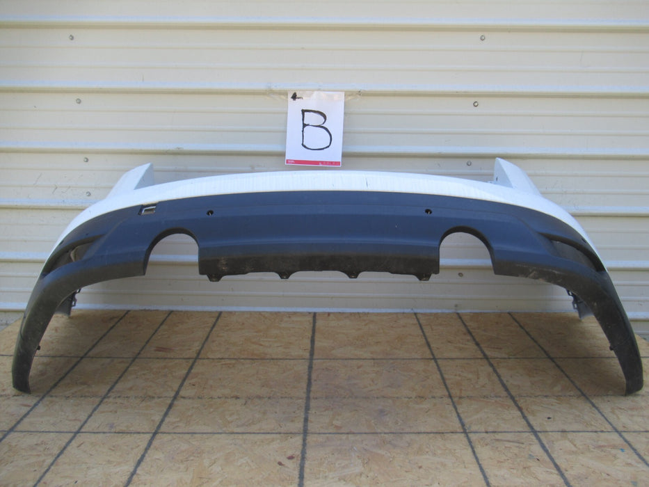 2017-2019 JAGUAR F-PACE REAR BUMPER COVER PANEL PLASTIC HK83-17D781-AAW OEM