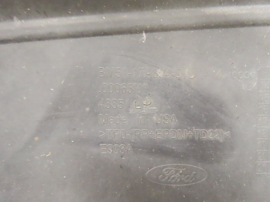 2012-2014 FORD FOCUS SEDAN REAR LOWER BUMPER COVER VALANCE PANEL OEM BM51-17A894