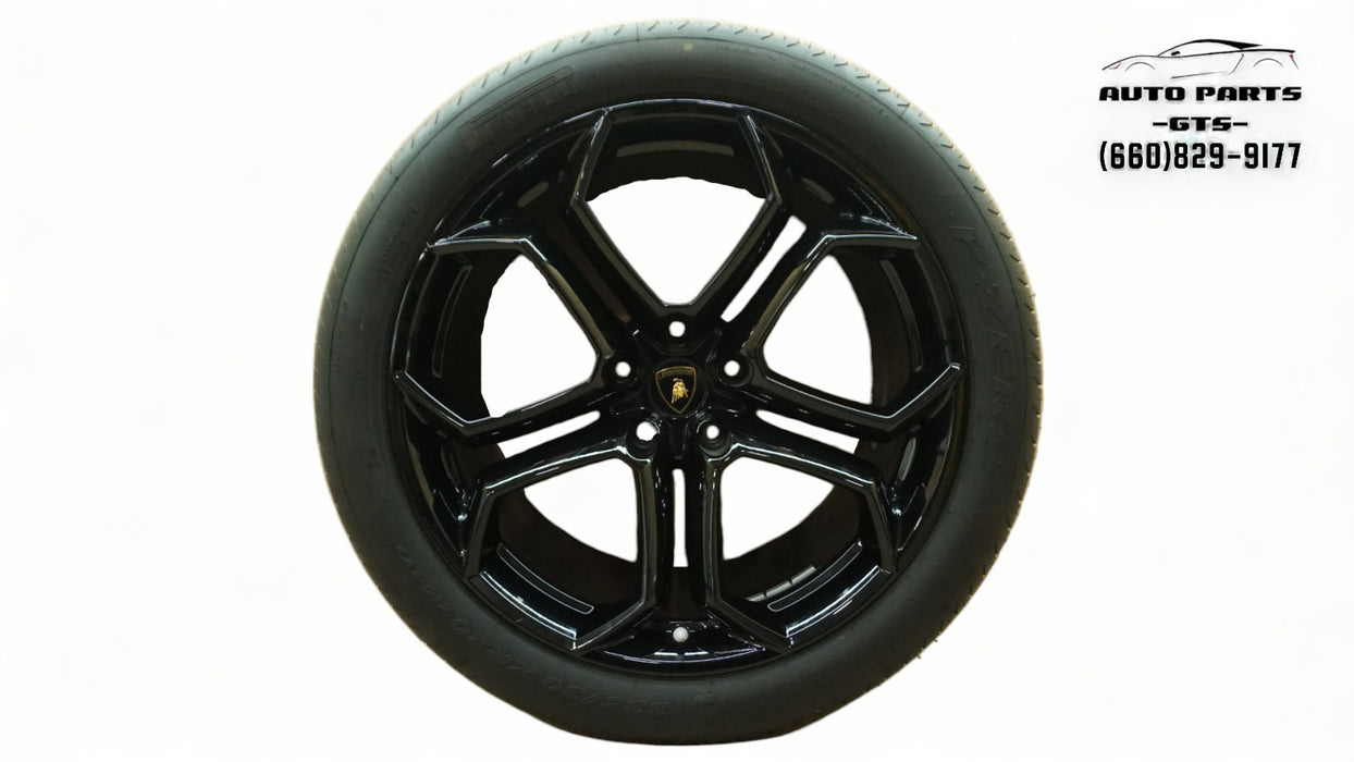 LAMBORGHINI AVENTADOR LP700 20"x12" REAR WHEEL RIM & TIRE  OEM 470601025A