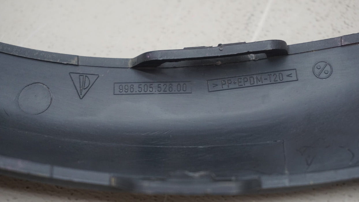 1999-2001 PORSCHE 911 996 FRONT BUMPER RIGHT SIDE LIP MOLDING OEM 99650552600