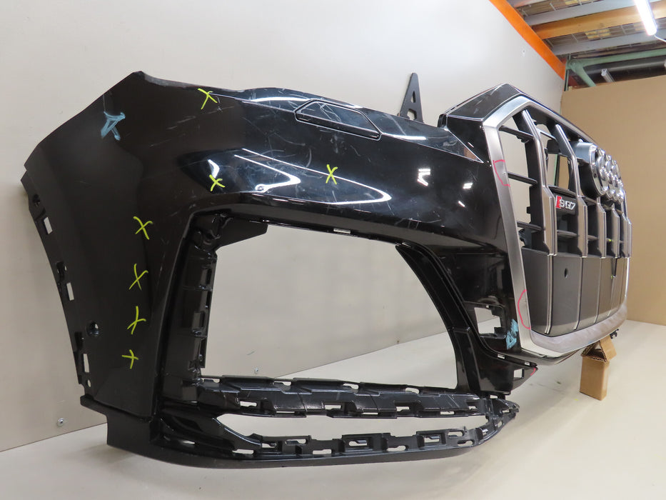 2020-2022 AUDI SQ7 FRONT BUMPER COVER W/GRILL OEM