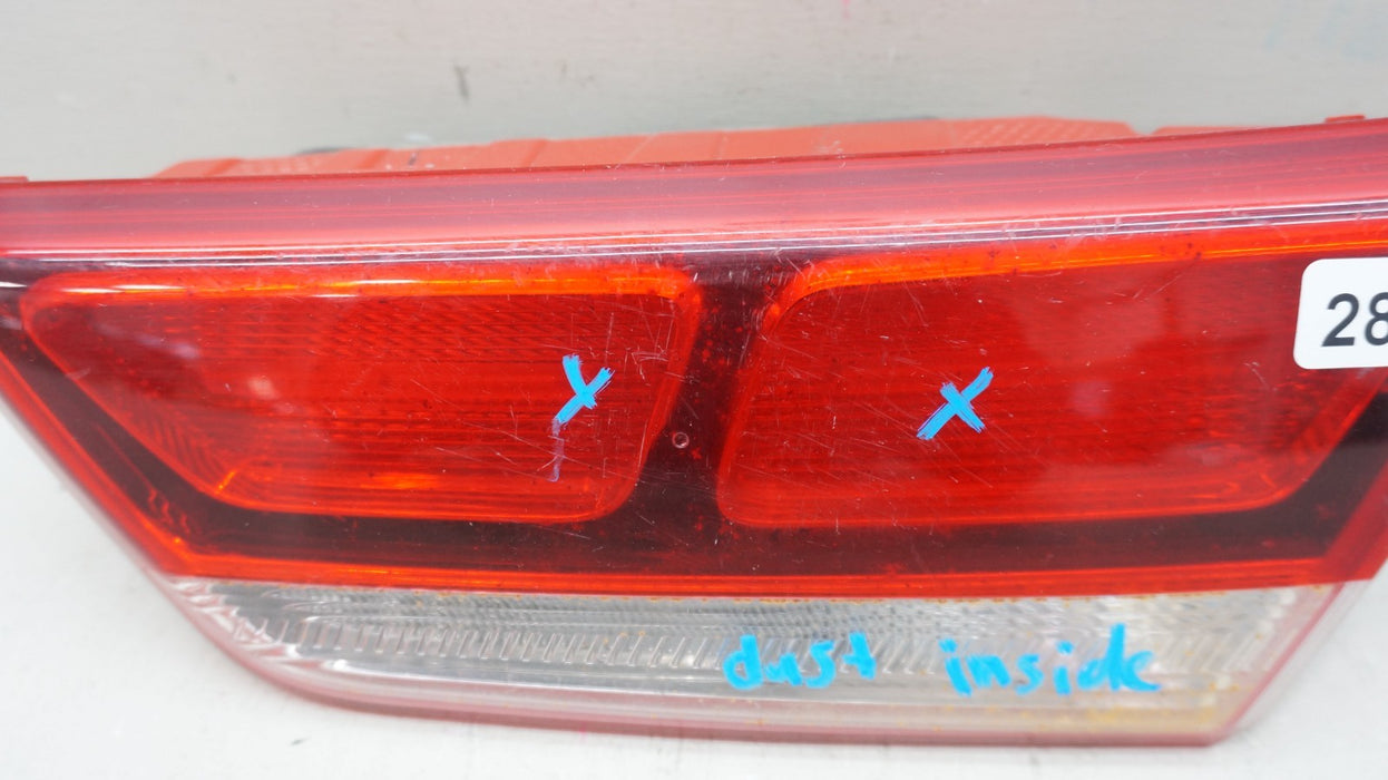 2016-2020 KIA OPTIMA REAR RIGHT PASSENGER SIDE INNER TAIL LIGHT OEM