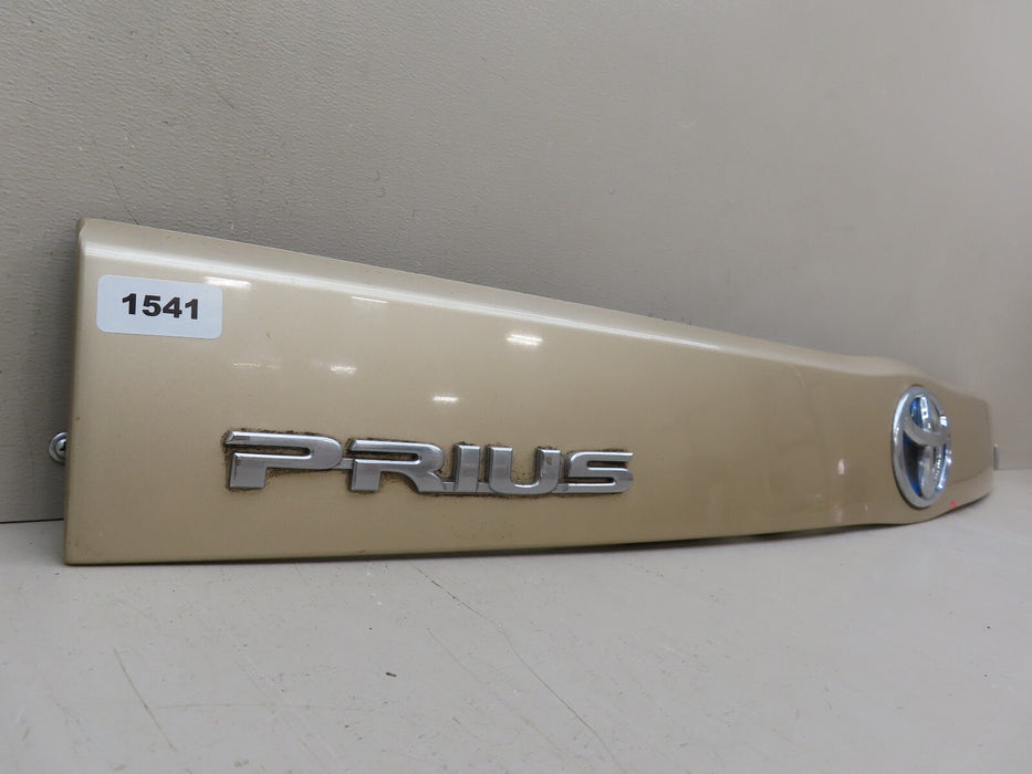 2010-2015 TOYOTA PRIUS HYBRID REAR TRUNK TAIL GATE LID MOLDING PANEL OEM