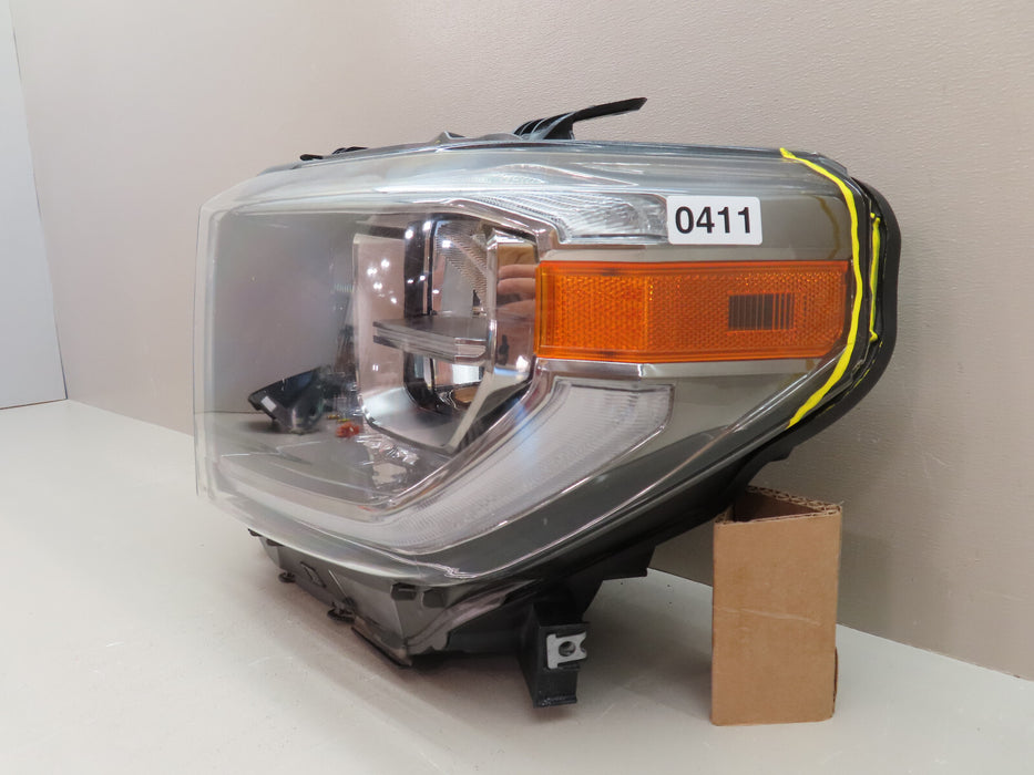 2018 2019 2020 2021 TOYOTA TUNDRA FRONT LEFT DRIVER HEADLIGHT FULL LED OEM