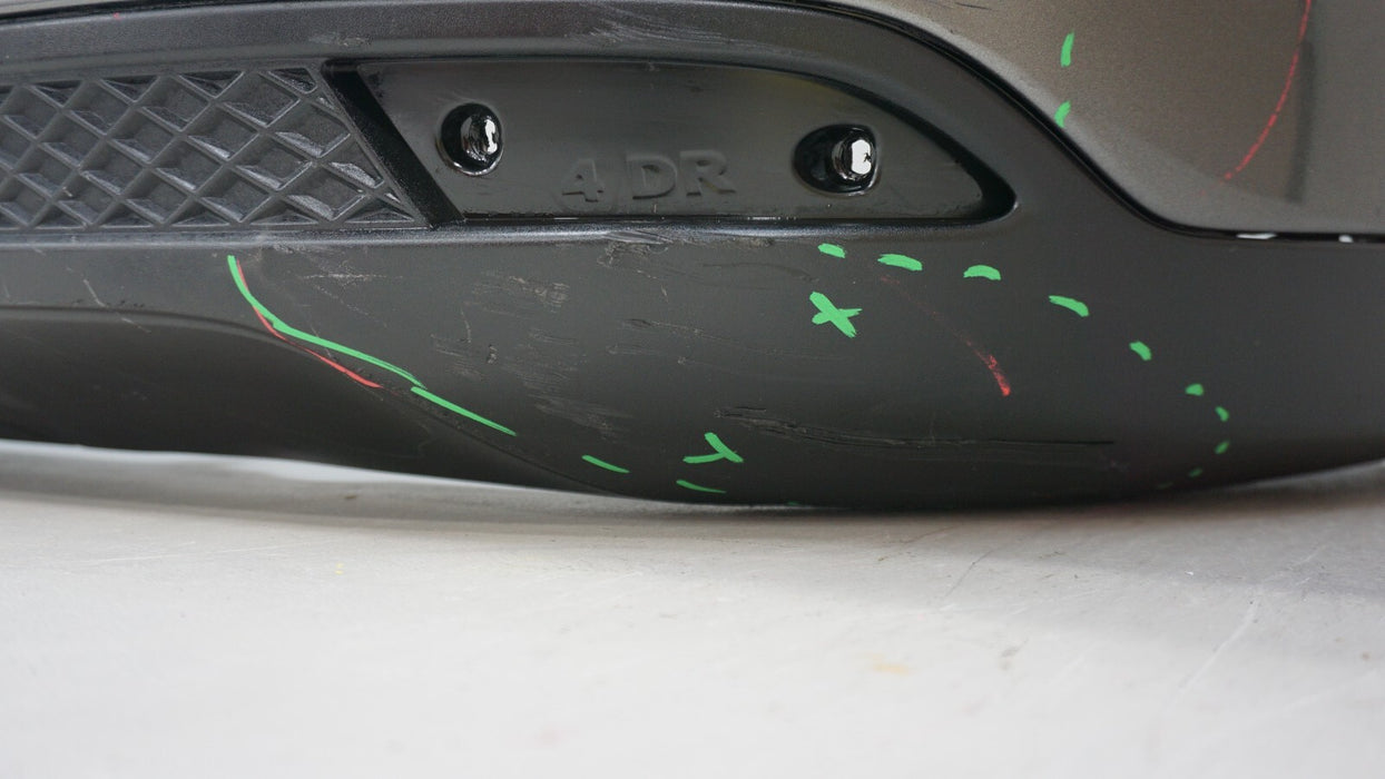 2012-2014 FORD FOCUS SEDAN REAR BUMPER COVER OEM 12 13 14