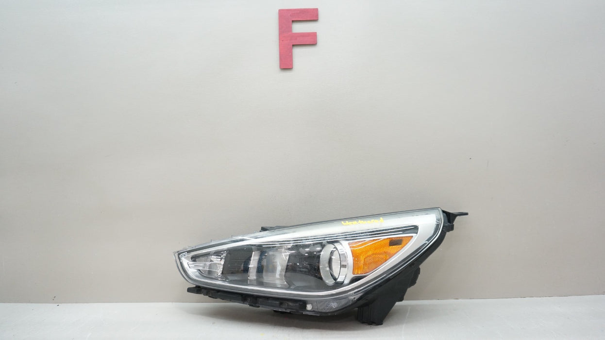 2018-2020 HYUNDAI ELANTRA GT FRONT LEFT SIDE HALOGEN HEADLIGHT OEM 92101-G30
