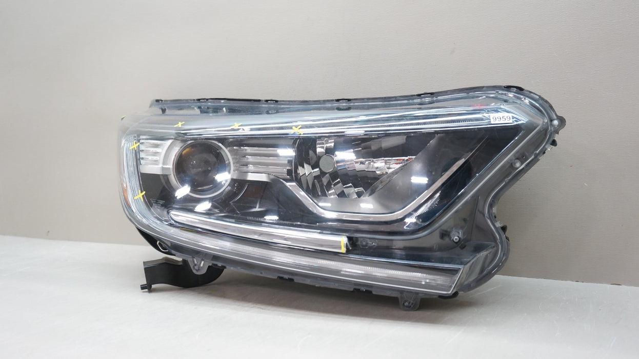 2017-2021 HONDA CR-V FRONT RIGHT PASSENGER SIDE HALOGEN W/ LED HEADLIGHT OEM