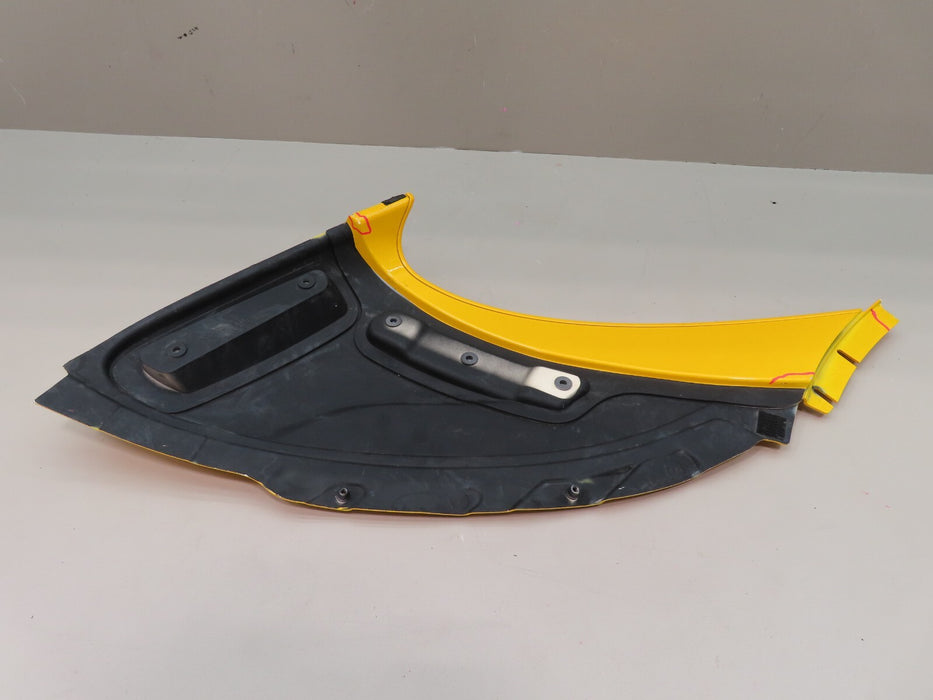 2015 MCLAREN 650S SPIDER REAR LEFT SIDE FENDER BLADE INTAKE PANEL OEM 11A7045CP