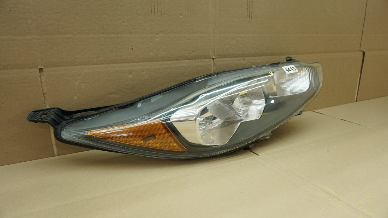 2014-2017 FORD FIESTA RIGHT PASSENGER SIDE HEADLIGHT HALOGEN OEM D2BB13W029BC