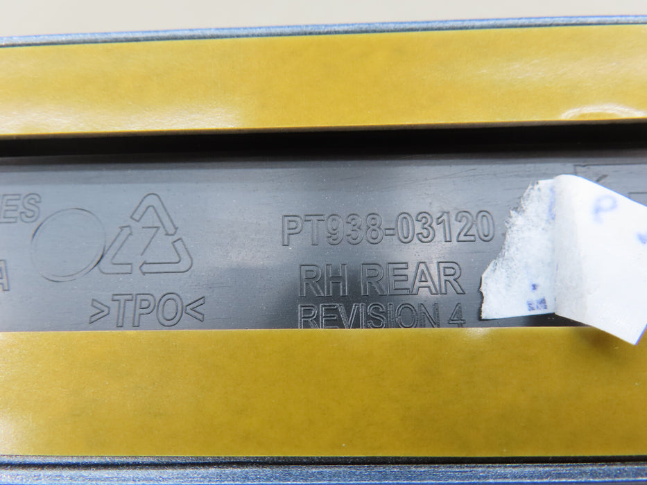 2012-2014 TOYOTA CAMRY FRONT RIGHT/ REAR RIGHT DOOR LOWER MOLDING OEM