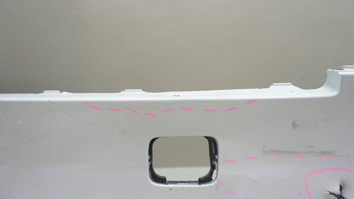 2017-2019 AUDI Q7 REAR MIDDLE/LOWER BUMPER COVER 4M0807941C OEM 17 18 19