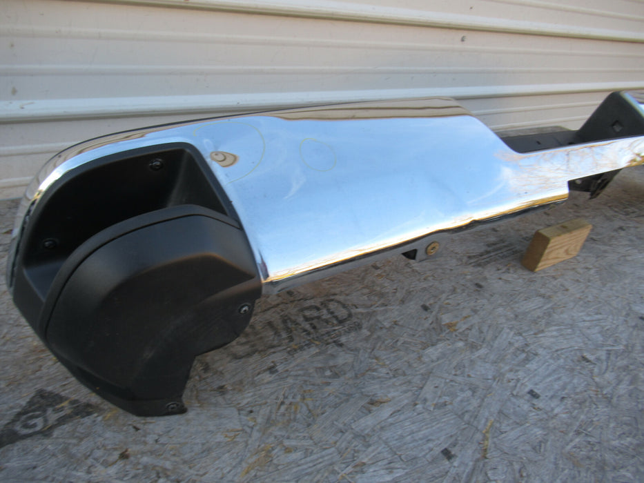 15 16 17 18 19 CHEVROLET CHEVY SIERRA SILVERADO REAR METAL BUMPER OEM
