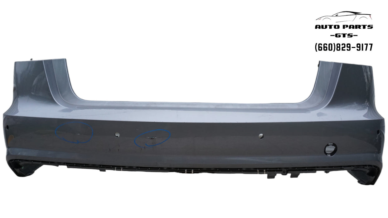 2017-2019 AUDI A4 S4 B9 S-LINE REAR BUMPER COVER OEM 17 18 19